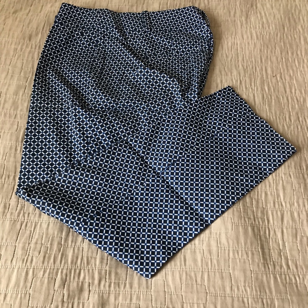 Ann Taylor crop cotton pants